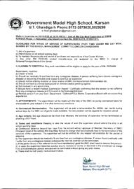 Walk-In-Interview on 24/10/2025 at 10:00 am for 1 post of Mid Day Meal Supervisor.